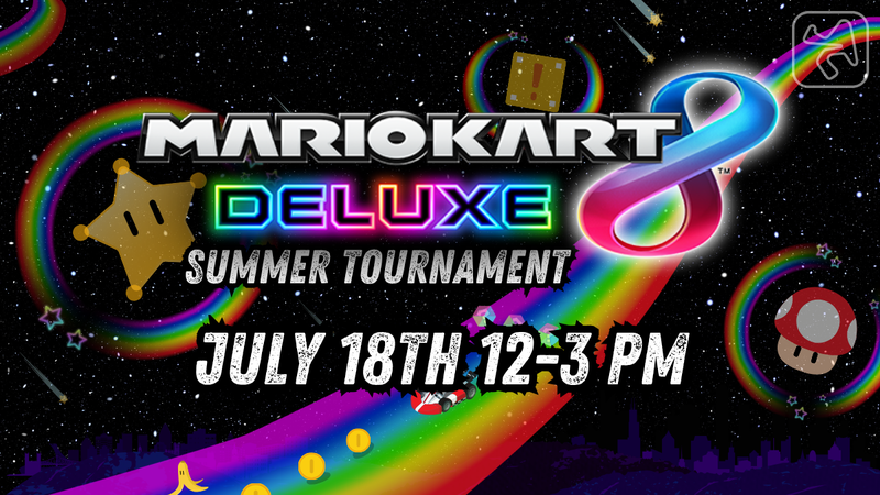 Mario Kart 8 Deluxe Tournament Banner