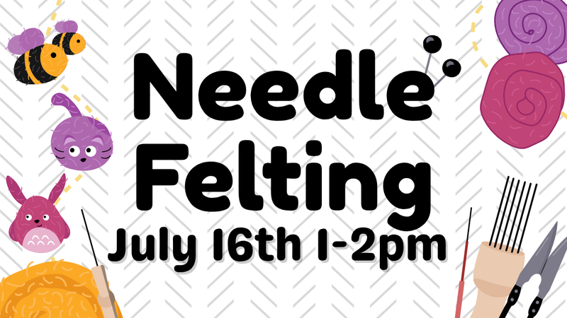 Needle Felting Banner