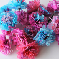 Teen Paper Flowers Craft
