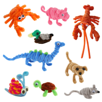 Teen Pipe Cleaner Animals Craft