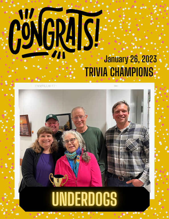 2023.01 Trivia Winners