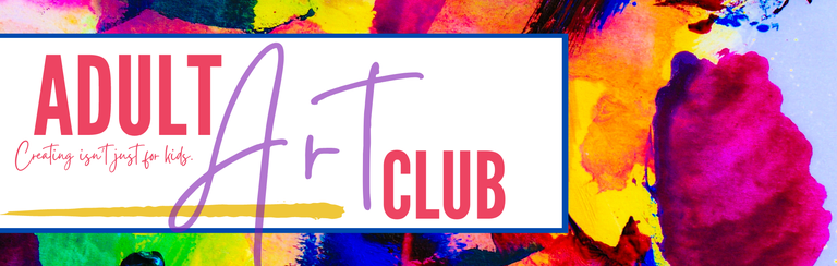 Adult Art Club Banner