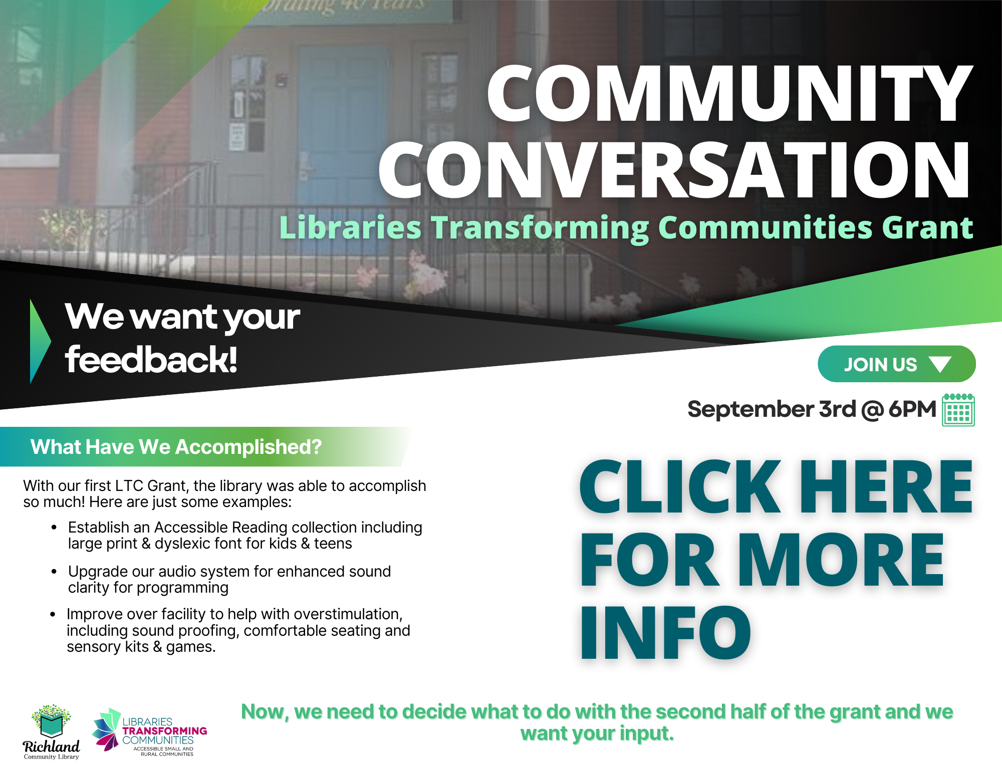 Horizontal Flyer Community Conversation - LTC Grant.png