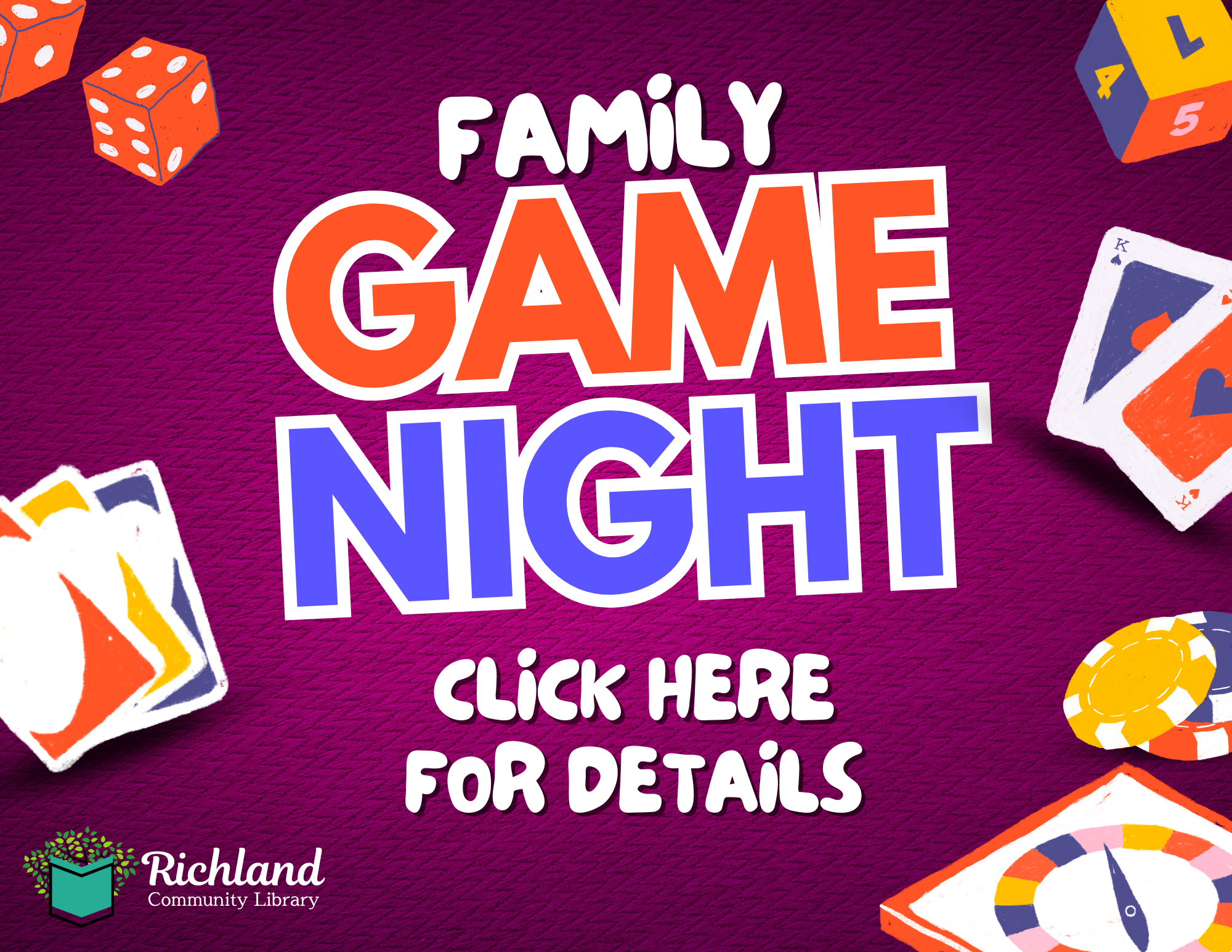 Horizontal Flyer Family Board Game Night - Nov 2025.png