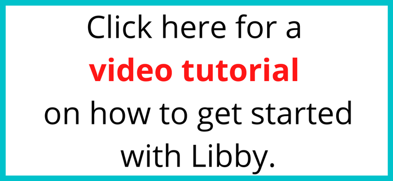 Libby VIdeo Tutorial Icon Link