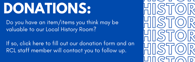 History Room Donation Form Icon Link